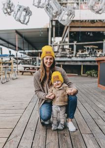Thumbnail: Men's and Women's Beanie Rib Knit Winter Beanie Knit Hat Soft Warm Unisex Flange