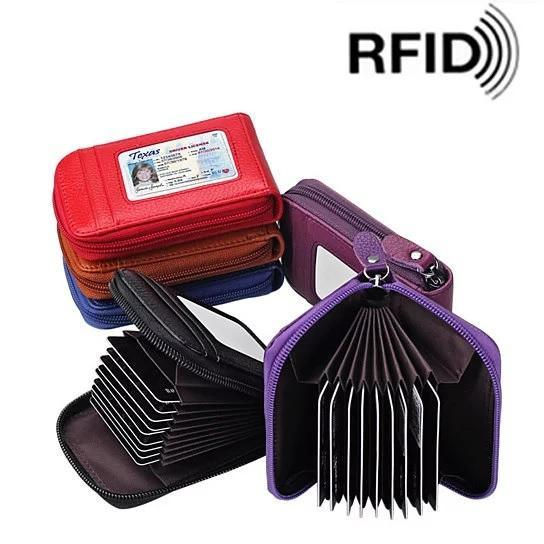 Thumbnail: Zip Vault RFID Blocker Card Holder And Wallet HSM