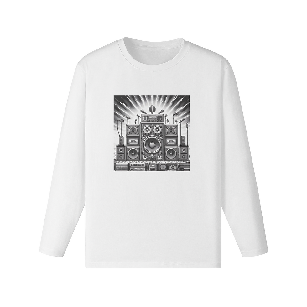 F-allwave black graphic long sleeve