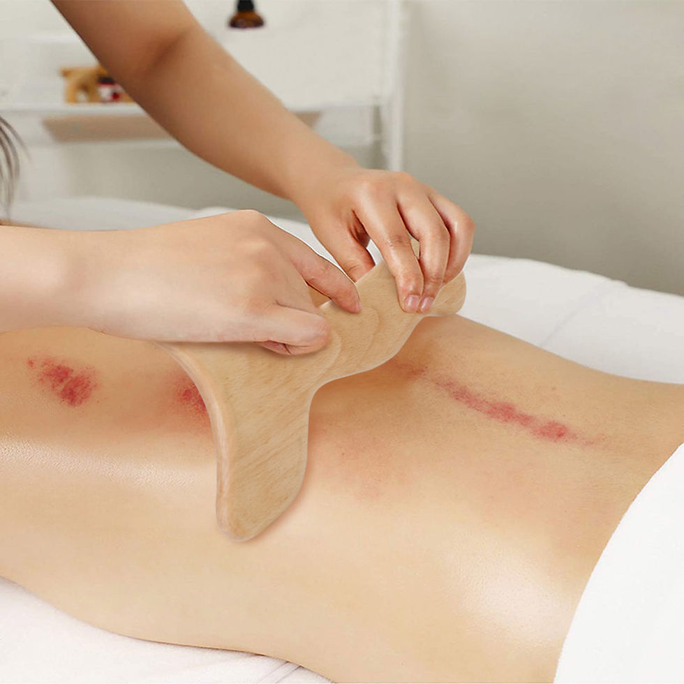 Thumbnail: Wood Therapy Massage Tool Lymphatic Drainage Paddle Wooden Scraping Tools Therap