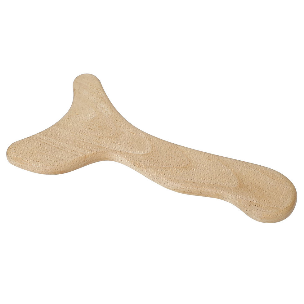 Thumbnail: Wood Therapy Massage Tool Lymphatic Drainage Paddle Wooden Scraping Tools Therap