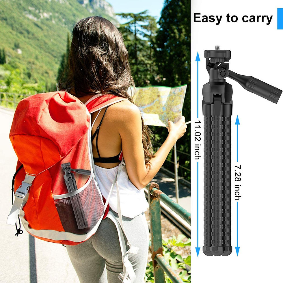 Thumbnail: Portable And Adjustable Flexible Phone Tripods Camera Stand Holder With Wireless