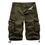 Thumbnail: Mens Cotton Relaxed Fit Fit Outdoor Camouflage Camo Cargo Shorts