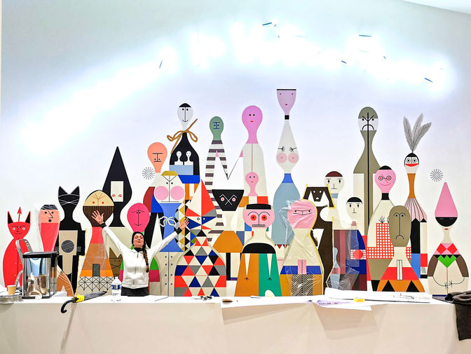 Vitra Haus, Wooden Dolls, Alexander Girard, Vitra Museum, Nadja Mehli