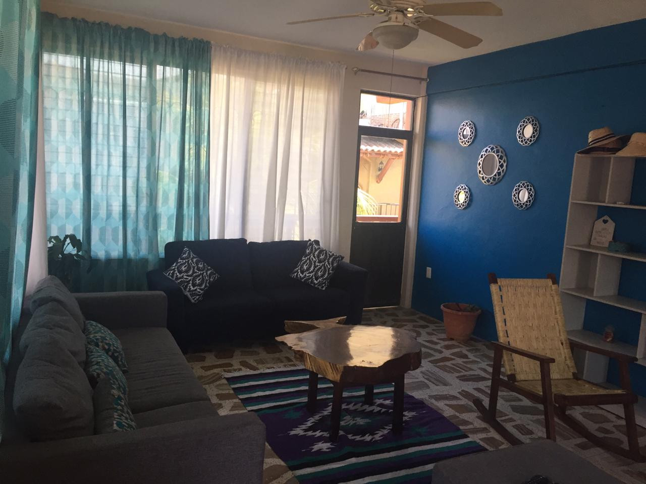 ¡¡¡VIVE TUS VACACIONES AL MÁXIMO EN ZIHUATANEJO, GRO. MÉXICO!!!
¡¡¡Departamento Completamente Equipado Para Tus Vacaciones a una cuadra de la Playa!!!
- Tres Amplias Recámaras con Aire Acondicionado y Baño Privado Cada Una
- Sala
- Comedor
- Cocina con Barra
- TV
Ubicado en Pleno Corazón de Zihuatanejo
____________________
LIVE YOUR HOLIDAYS TO THE MAXIMUM IN ZIHUATANEJO, GRO. MEXICO!!!
Fully Equipped Apartment For Your Holidays one block from the Beach!!!
- Three Spacious Bedrooms with Air Conditioning and Private Bathroom Each
- Living room
- Dinning room
- Kitchen with Bar
- TV
Located in the heart of Zihuatanejo