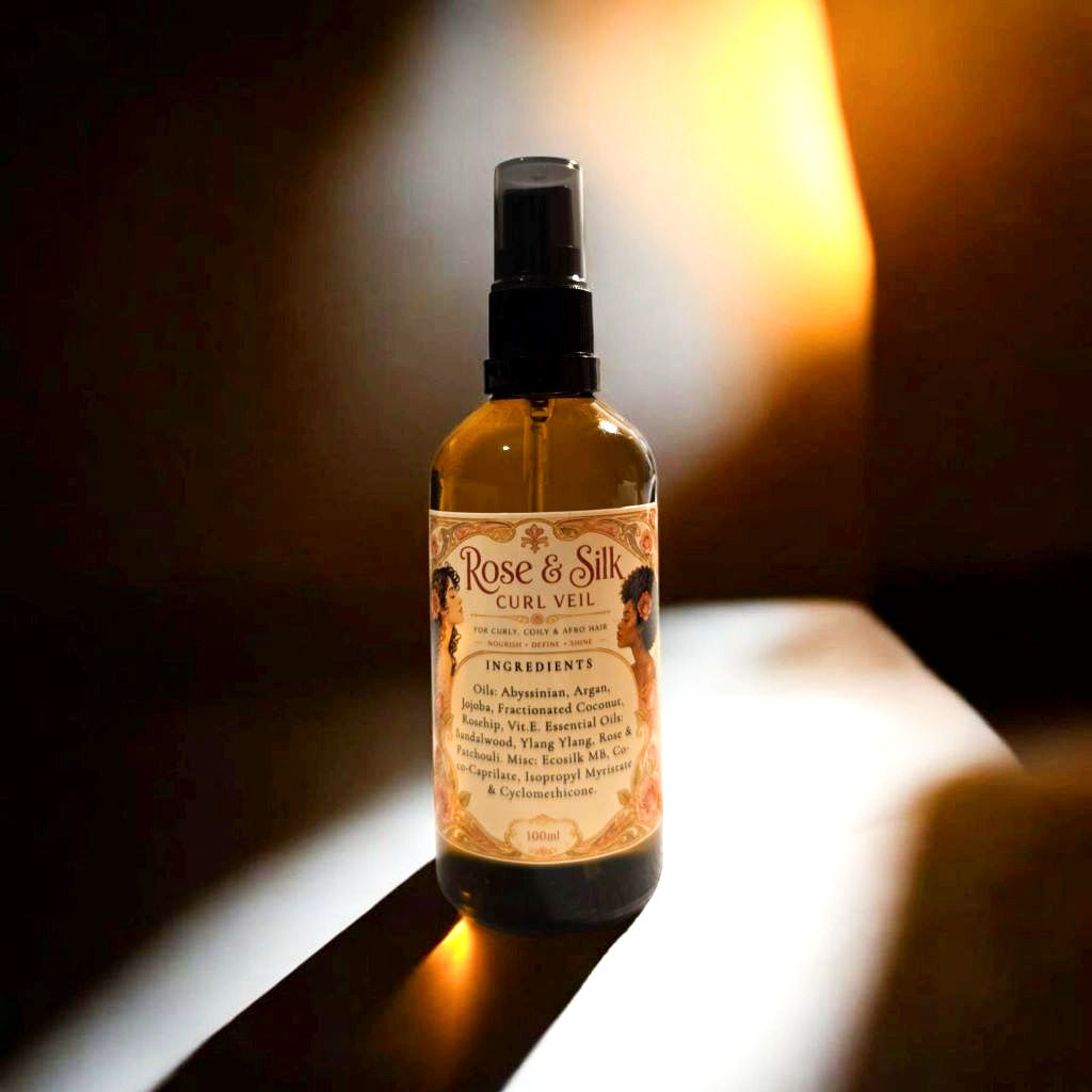 Rose & Silk Curl Veil Hair Oil - 100ml