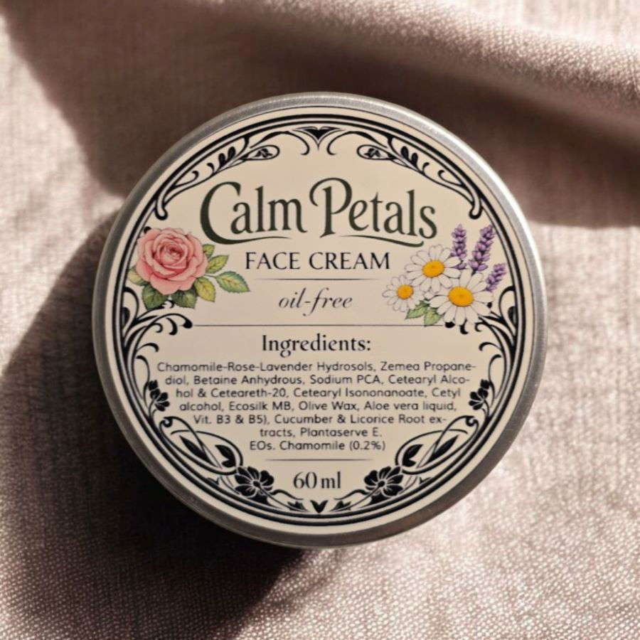 Calm Petals Face Cream (Oil-Free) - 60ml