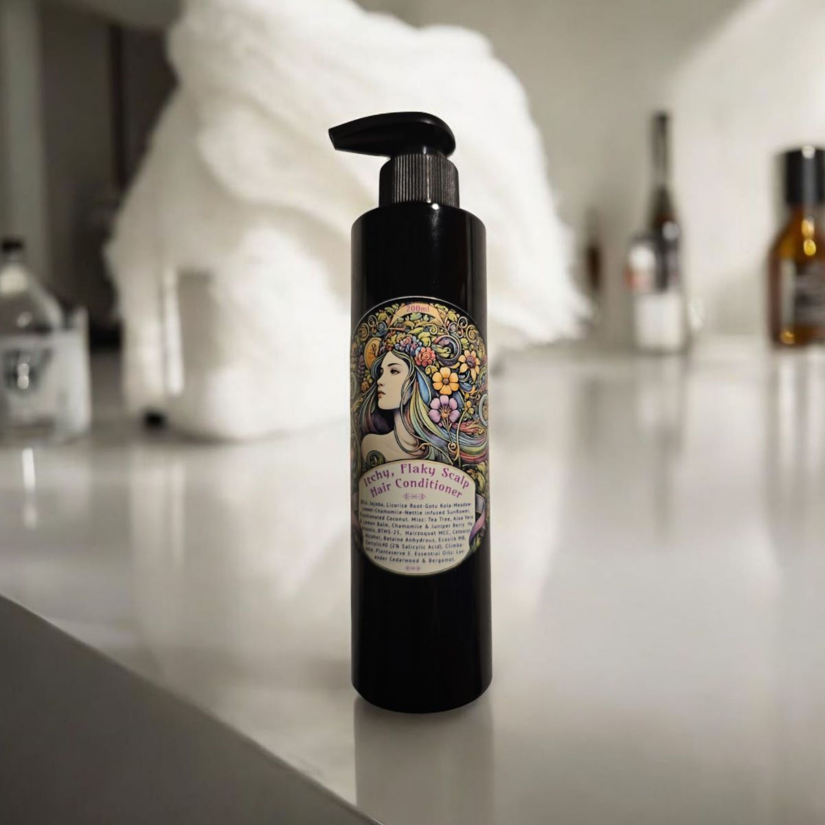 Itchy, Flaky Scalp Hair Conditioner - leave-in 200ml