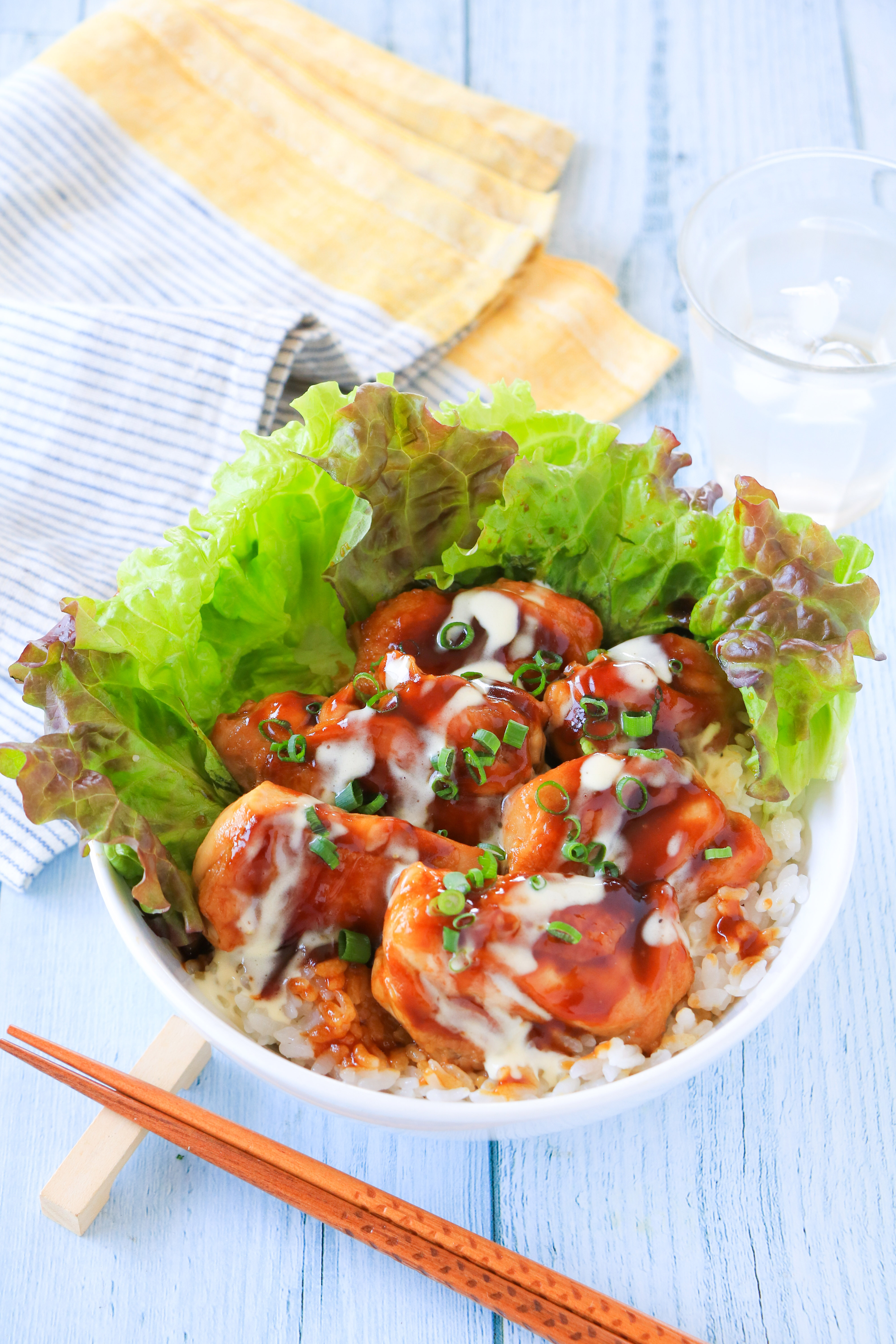 Arranged Food and Objects