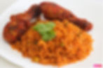 JOLLOF RICE AND CHICKEN