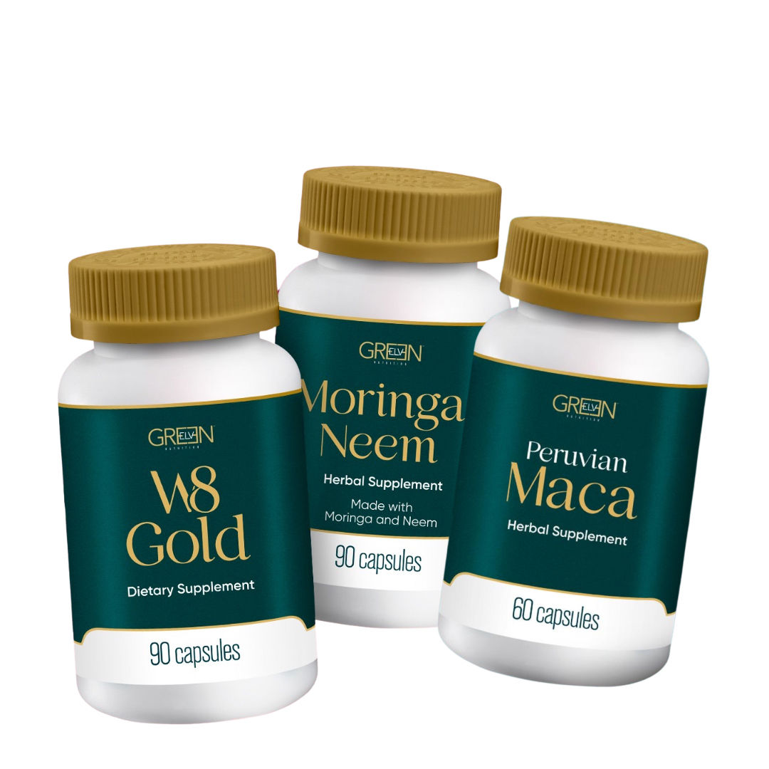 W8 Gold, Ganeem & Maca Menopause Bundle