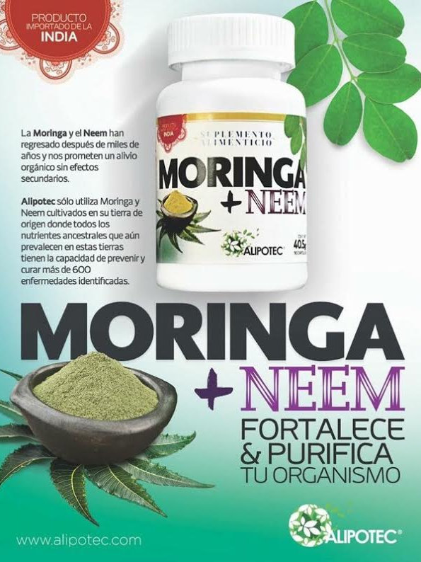 Moringa+Neem Vitamin 1 Month Supplement alipotectejocote