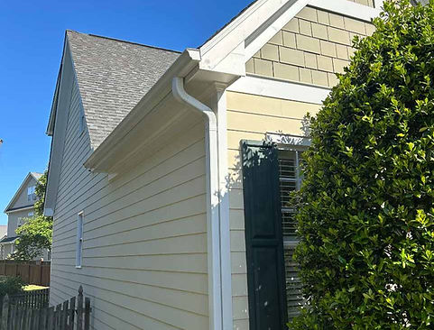 house exterior painting project, white trims