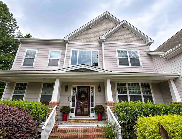 residential exterior house painting in chapel hill​