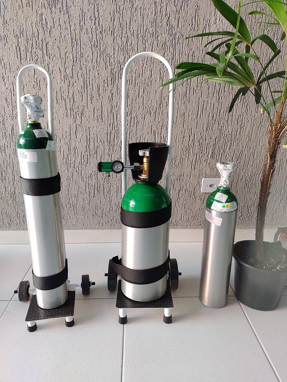Cilindros de Oxigênio