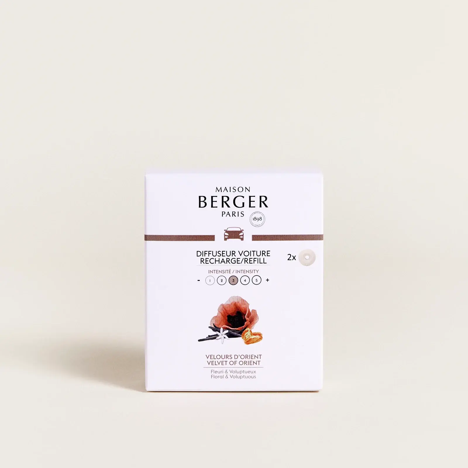 Maison Berger ,Ricariche per diffusore Auto 2pz - Velours d'Orient
