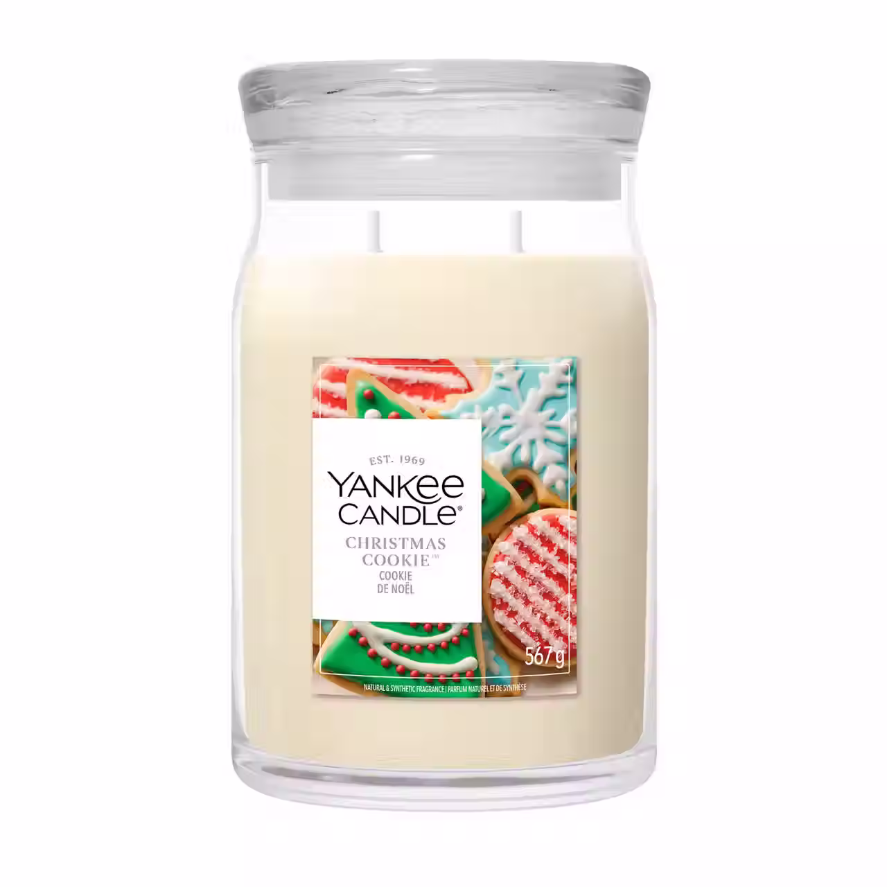 Yankee Candle,  Christmas cookie - giara grande signature