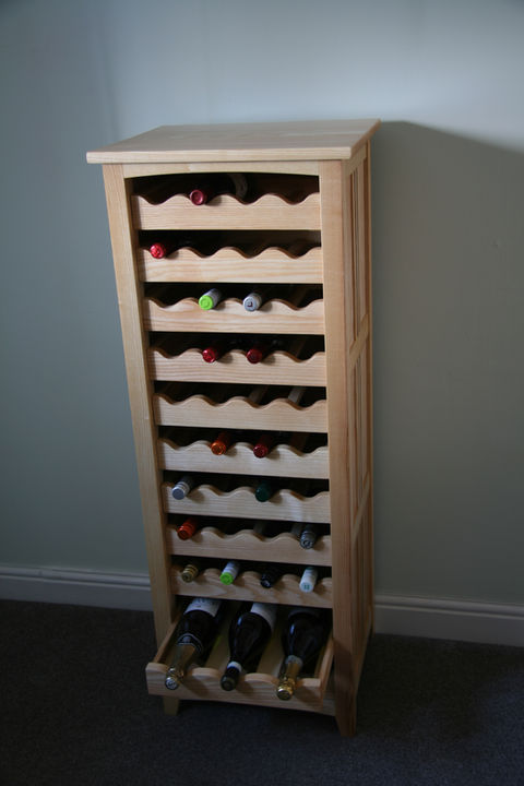 Wine Cabinet - handmade by Hill Top Furniture, Cumbria