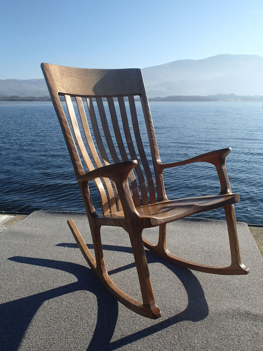 Rocking Chair - handmade by Hill Top Furniture, Cumbria