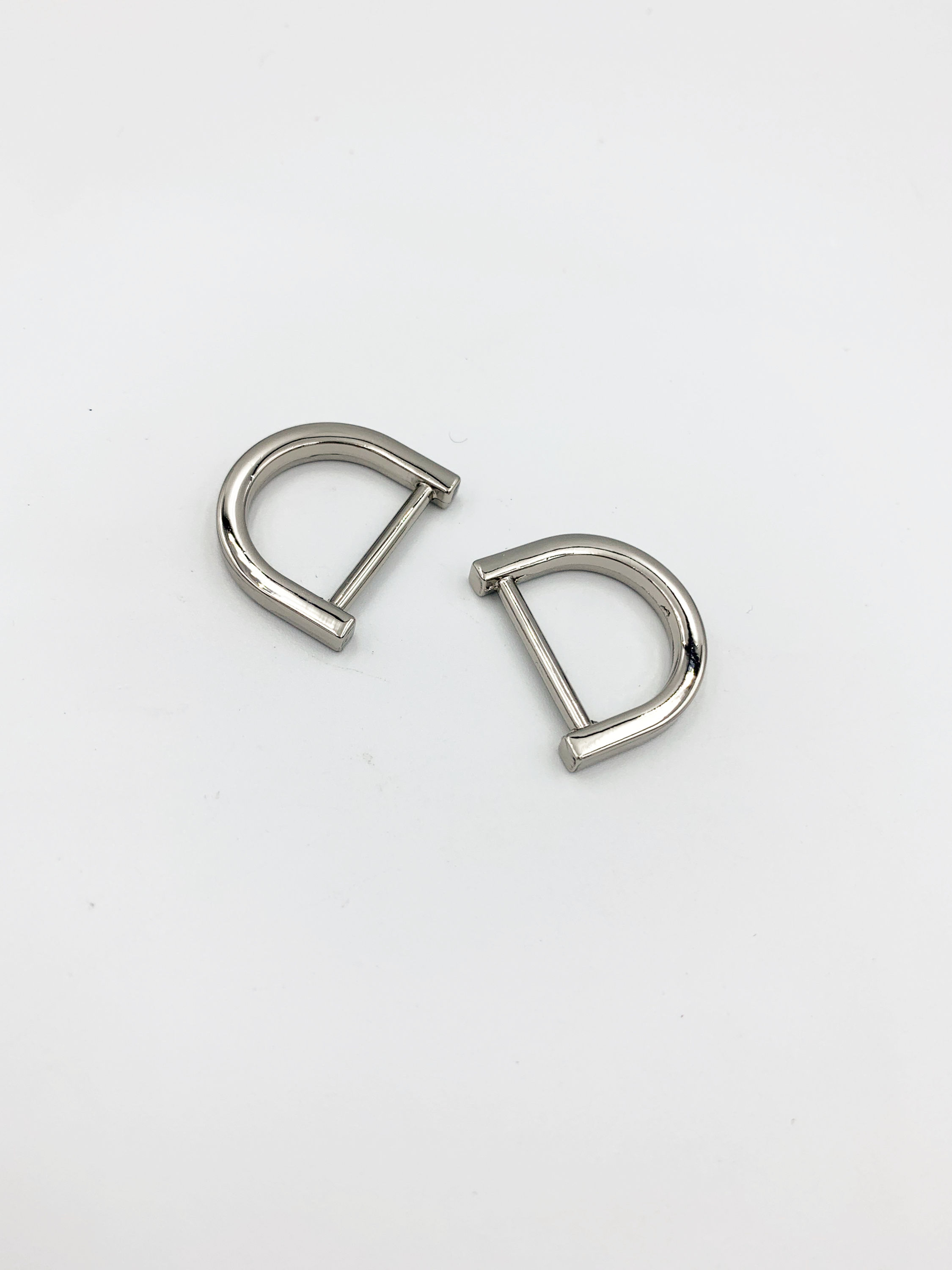 D-ring nikkel - 20mm