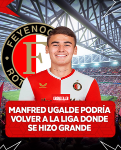 Manfred Ugalde podría volver a la liga donde se hizo grande
