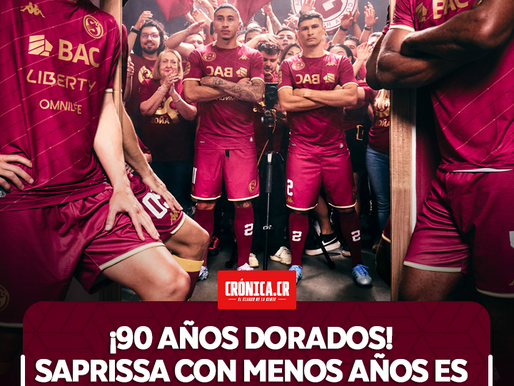 Saprissa con menos años es el equipo más ganador