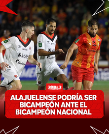 Alajuelense podría ser bicampeón ante el bicampeón nacional