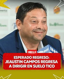 Jeaustin Campos regresa a dirigir en suelo tico