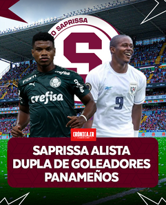 Saprissa alista doblete de goleadores panameños