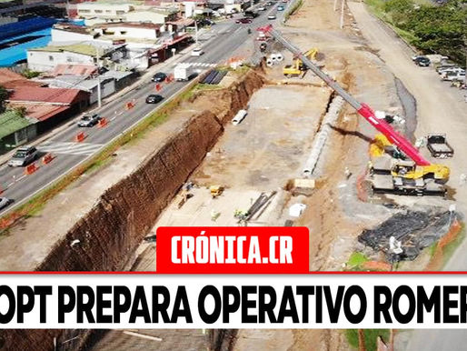 En medio de trabajos en ruta a Cartago buscan dar seguridad a romeros