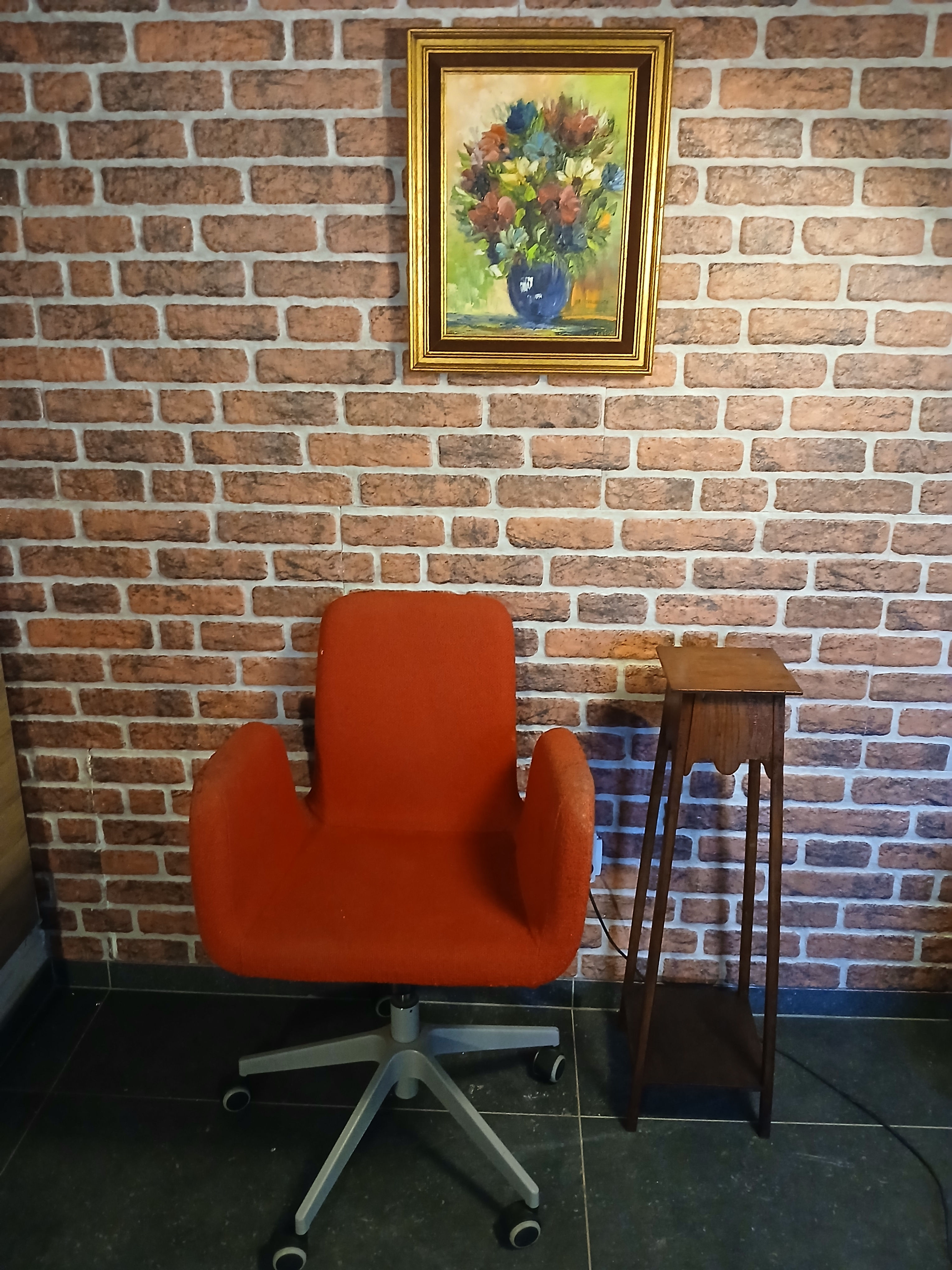 Fauteuil de bureau rouge