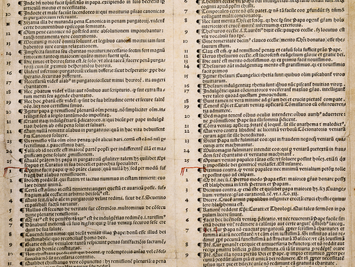 Martin Luther's 95 Theses