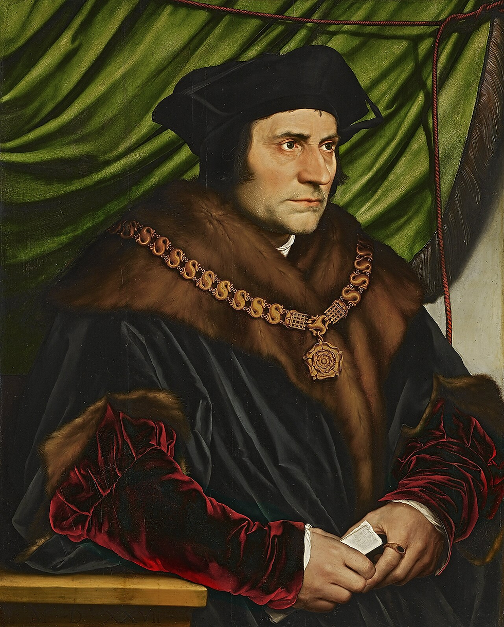 Thomas More — Hans Holbein the Younger 1527