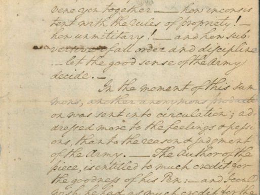 George Washington’s Newburgh Address