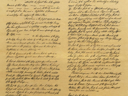 Constitution of New Jersey; July 2, 1776