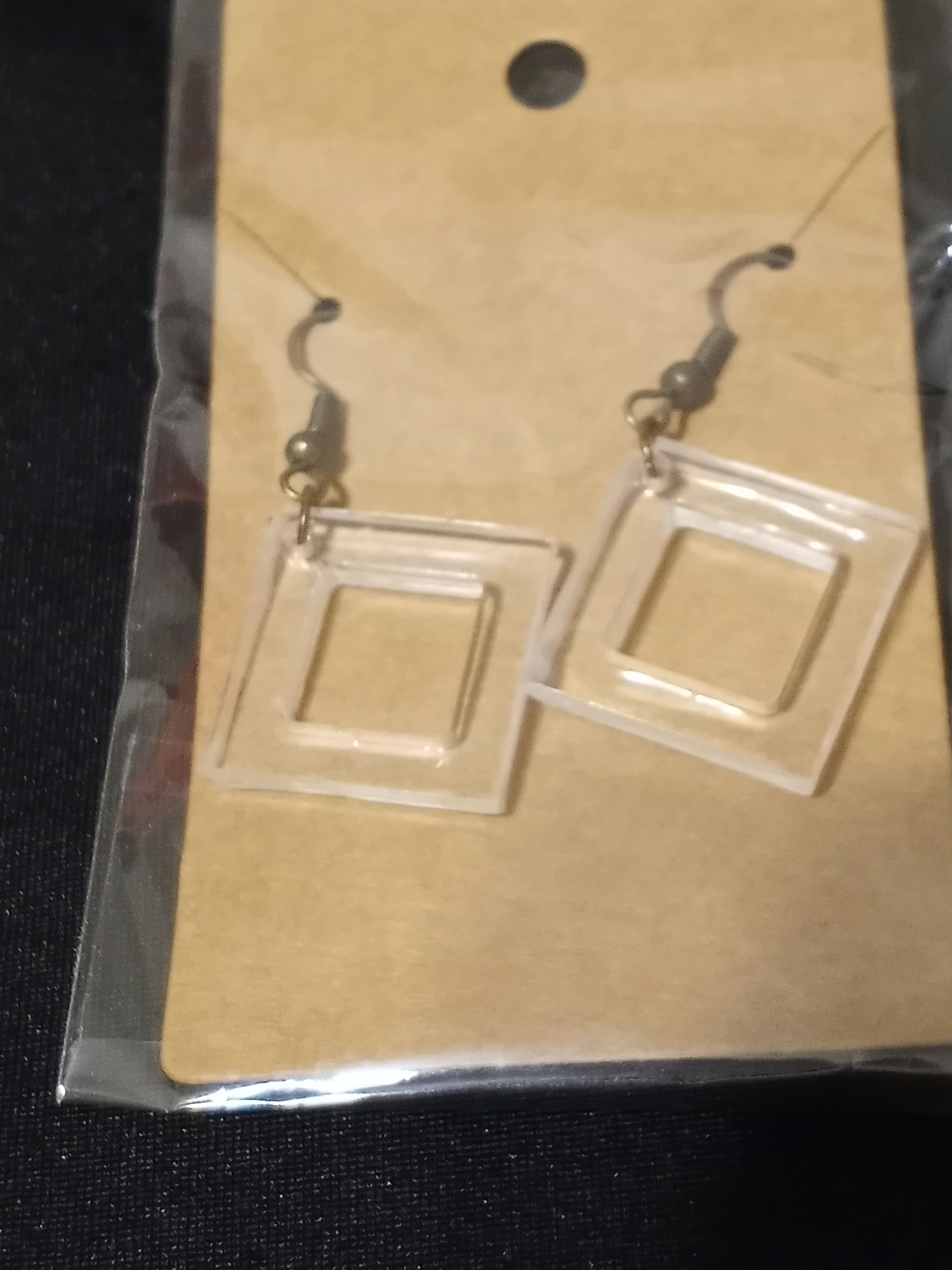 Clear Earrings