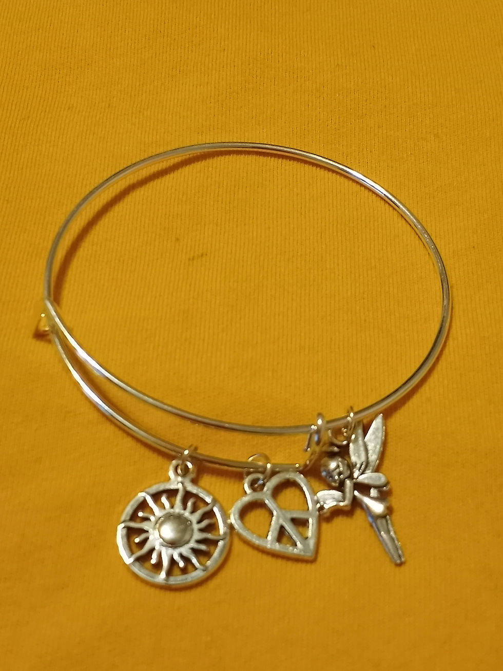 Thumbnail: Silver Tone Charm Bracelet