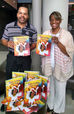 DENENE MILLNER BOOKS MAKES DONATION TO REAL DADS READ