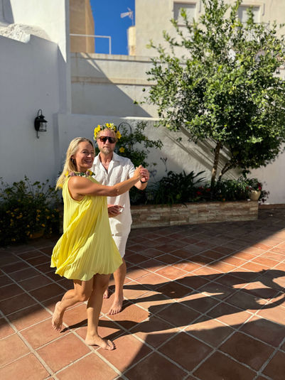 Midsommarresa Spanien dans