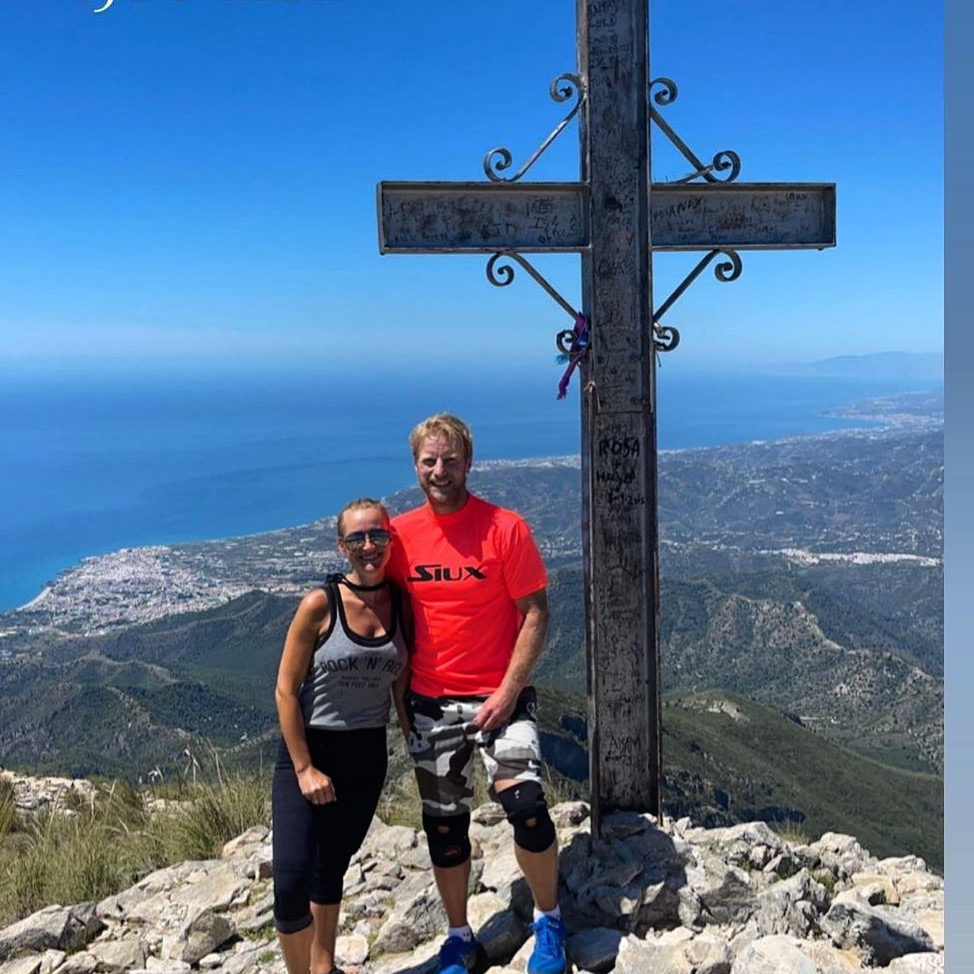 Toppen av el Cielo i Nerja, vandring maj 2021
