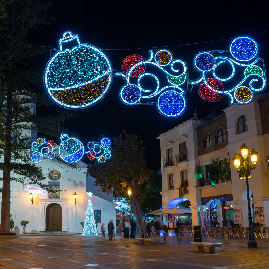 Fira jul i Nerja, Spanien
