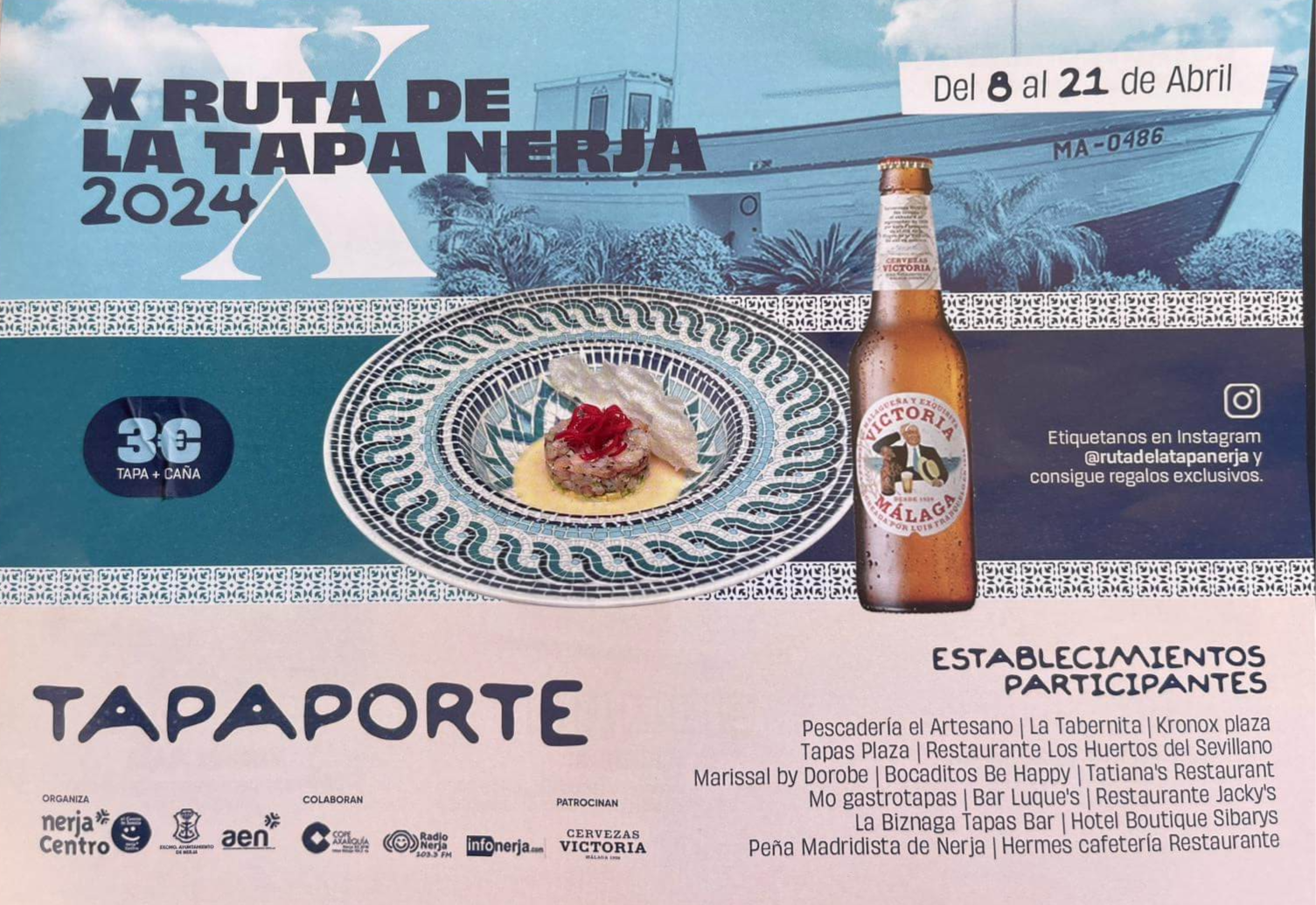 ruta de la tapa nerja 2024 - tapaporte
