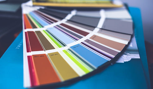 Palette de couleurs de peinture