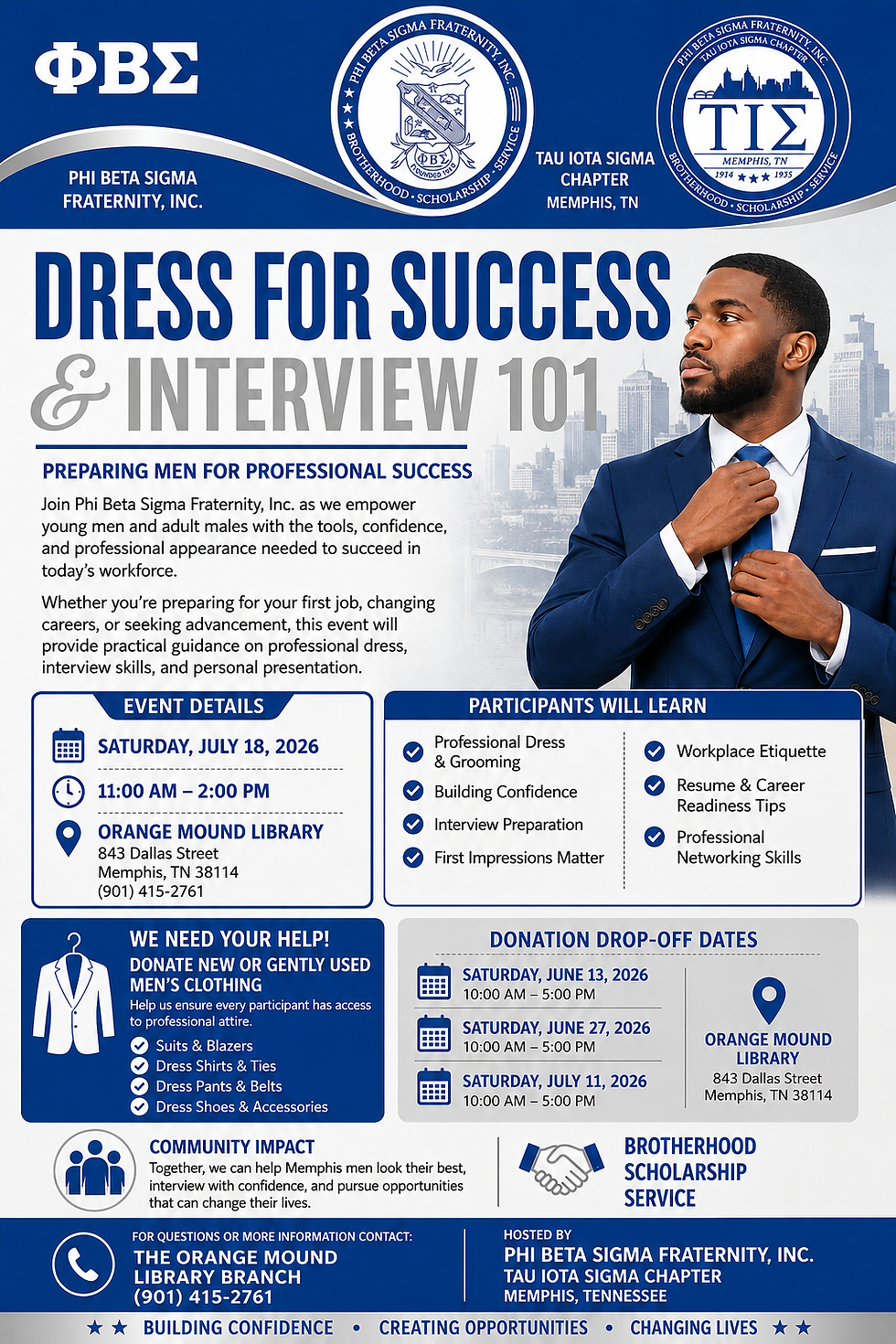 SigmaMemphis Dress for Success