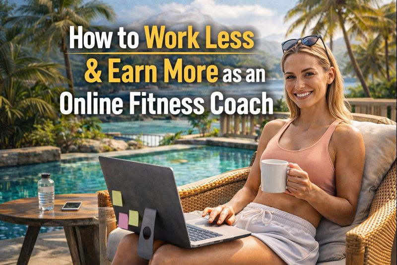 How to Work Less & Earn More as an Online Fitness Coach