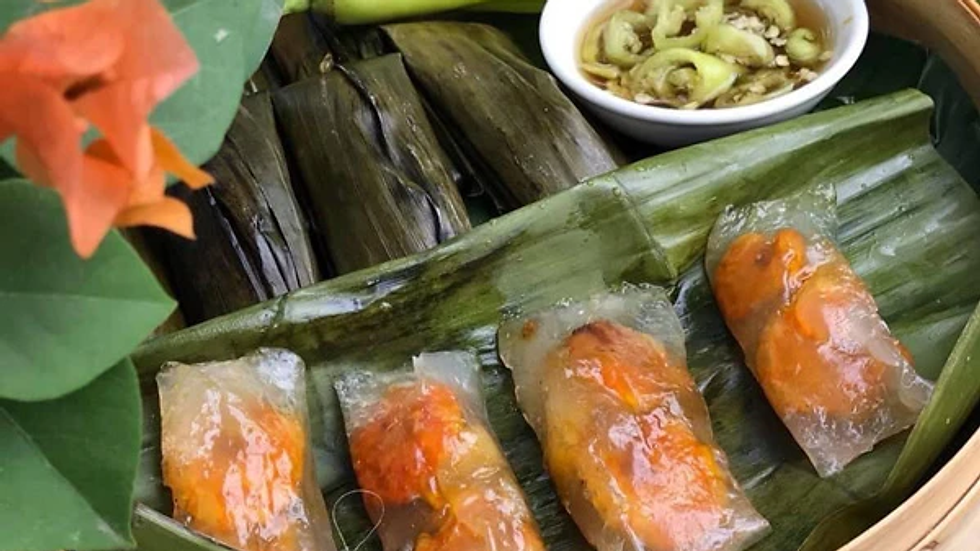 Chewy steamed rice dumplings - photo by Hue Smile Travel