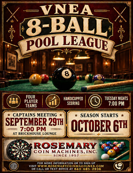 VNEA 8-Ball Pool League Flyer - Vintage Billiards - 7PM - 8.5x11 300DPI.jpg