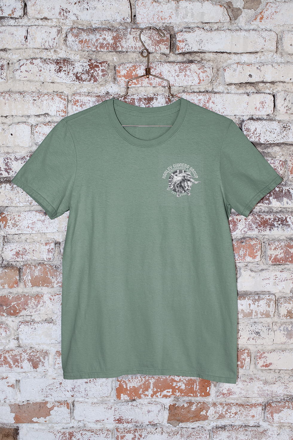 Thumbnail: BrumHOG Members Unisex T Shirt 3D Effect Logo Print
