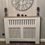 Thumbnail: Randle - Oak top & diamond grid custom radiator cover - WHITE