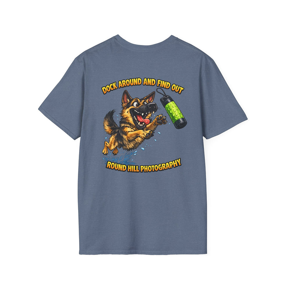 Thumbnail: 'Dock Around and Find Out' Round Hill Photography Graphic Tee
